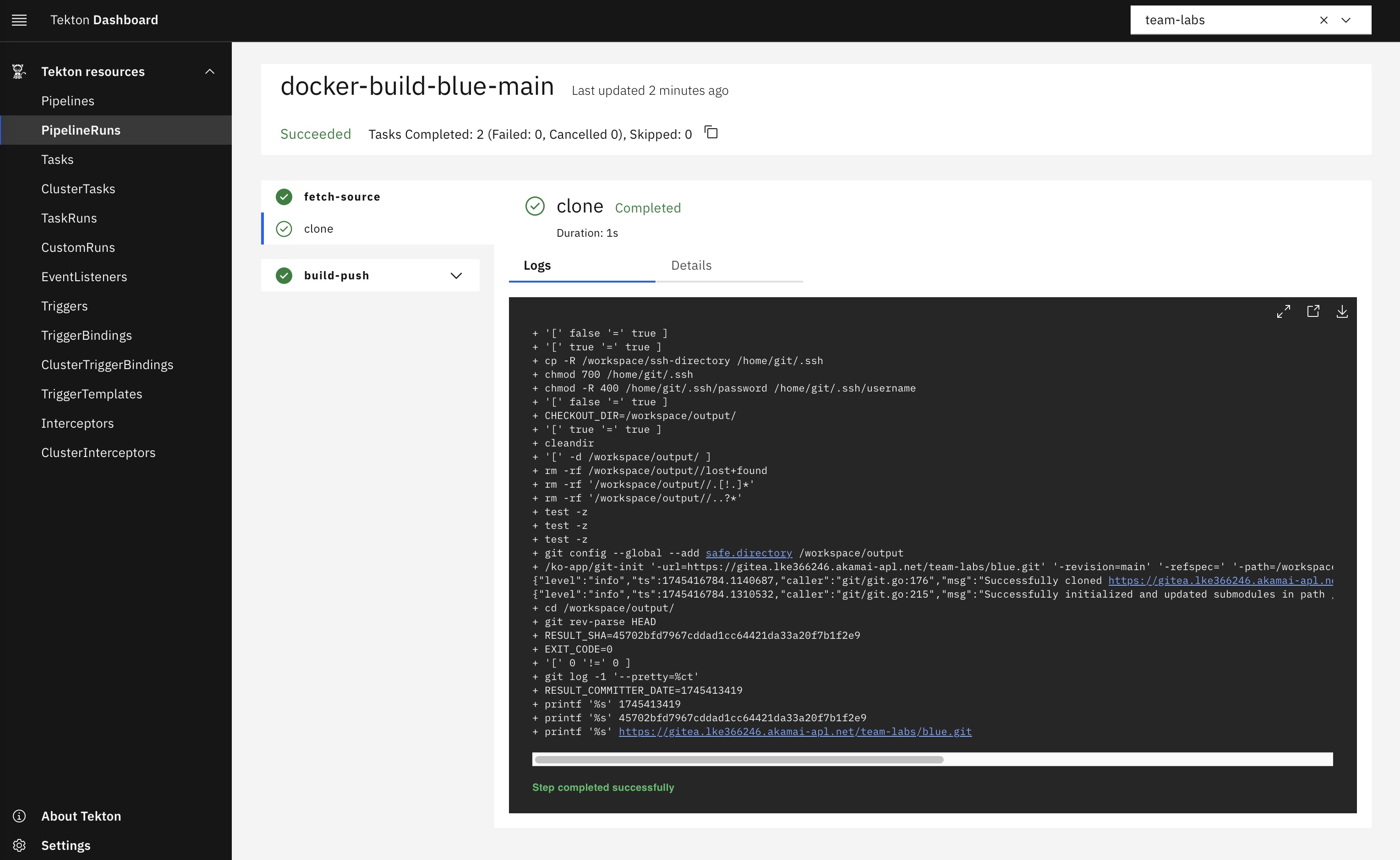 build status